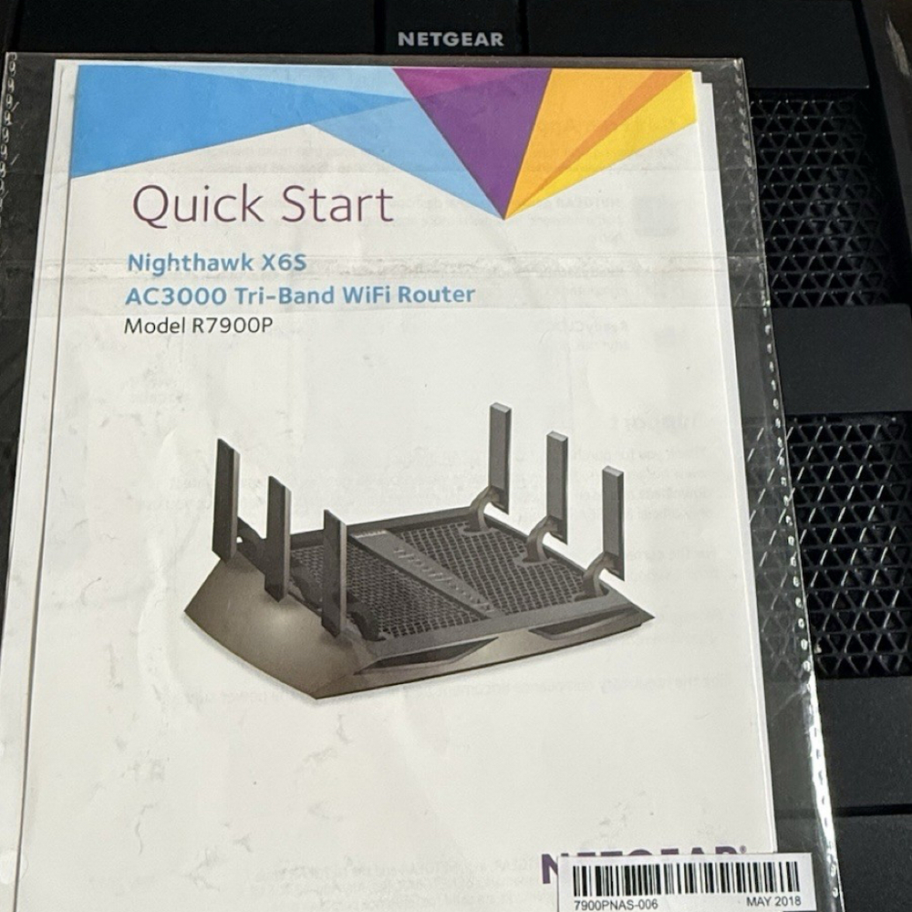 NETGEAR R7900P-100NAS Nighthawk X6 AC3000 Dual Band Smart WiFi Router - Picture 7 of 7
